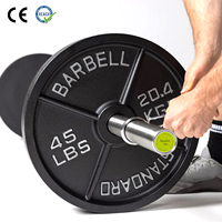 Plaques de poids en fonte VIGFIT Fitness, vente en gros, durables, 20 kg, pour musculation, entraînement de force en salle de sport