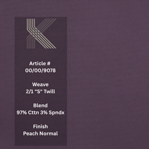 97% coton 3% Spandex tissu léger respirant et lavé teint uni pour les vêtements décontractés et formels - Product Image 1