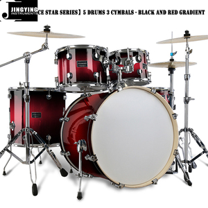Jingying 2026 Venta al por Mayor de Fábrica, Kits de Batería Profesionales para Adultos de Alta Gama, Serie Star, Instrumentos de Percusión - Product Image 6