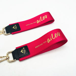 BSBH 맞춤형 직조 로고 나일론 손목 끈 키체인 선물용 핸드 스트랩 - Product Image 5