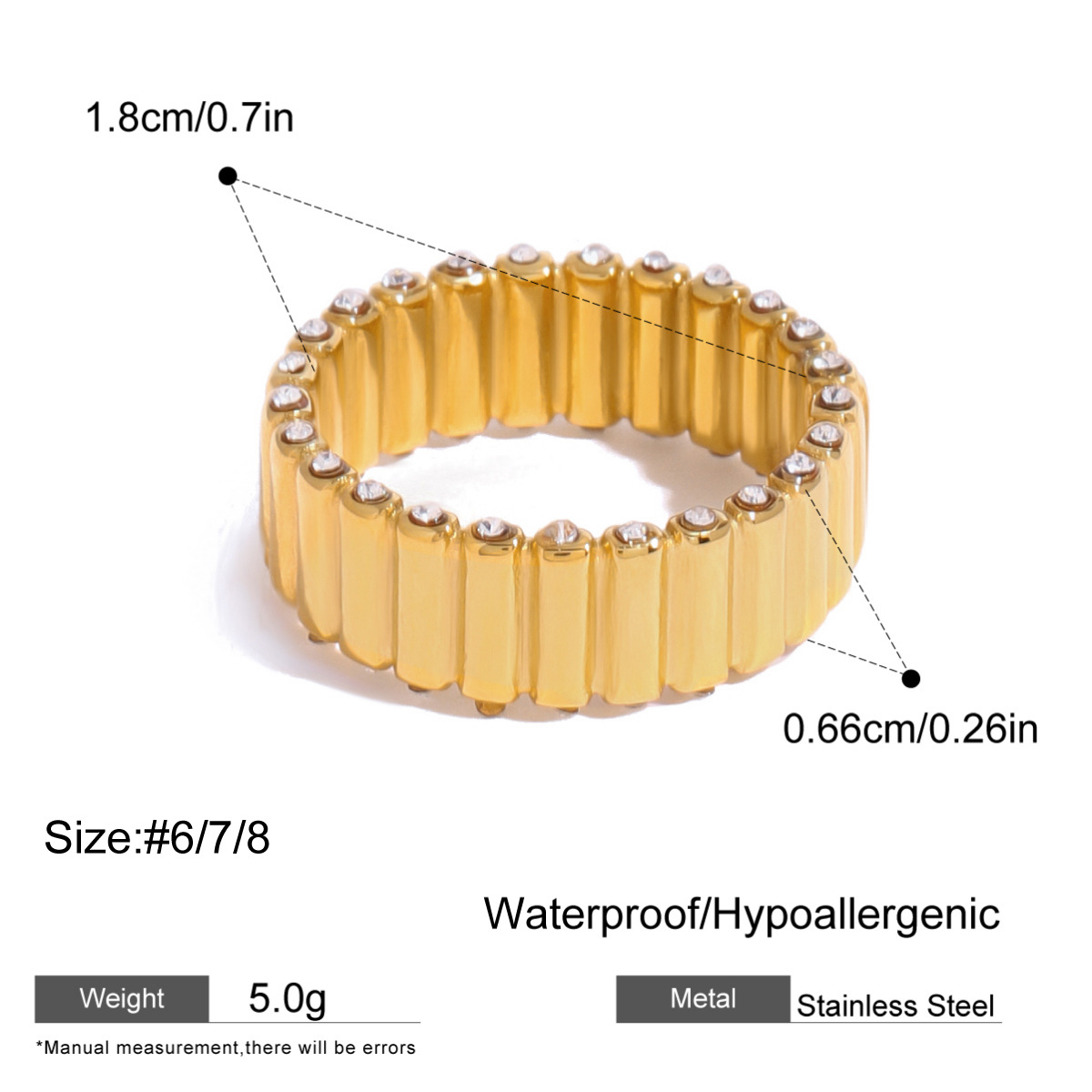 Bague en or 2