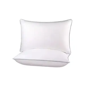 Luxury White 100 High Quality Premium 5 Star Hotel Home Used Goose Filled And Down Duck Feather Throw Pillow Inserts 18 X 18