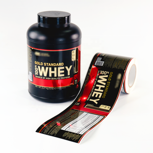 Tùy chỉnh thực phẩm không thấm nước cấp nhãn cho Whey protein sữa bột thực phẩm chai lọ - Product Image 5