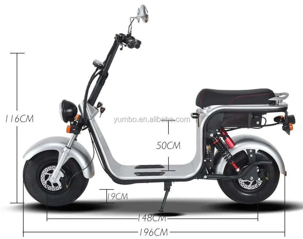 Lowest price and latest design EEC 2 wheel electric scooter motorcycle legally on road
