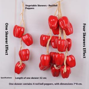 Modèle de plante végétale à haute simulation fausses cordes suspendues d'arachide de maïs de pomme de terre pour fleurs et plantes décoratives de cour de ferme - Product Image 6