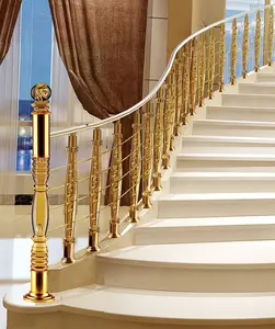 TAKA High Transparency Crystal Modern Design Glass Railing Pillars Stairs Acrylic Baluster Handrail Post