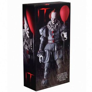 NECA 45459 è 2017 1/4 scala 18 pollici Pennywise Bill Skarsgard Action Figure 1/6 fumetti sopedc Supe BatStyling - Product Image 6