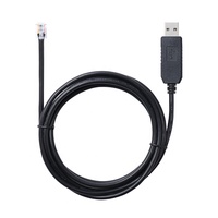 Cable USB serie Uart a RJ12 6P6C EQMod EQDir para conectar PC a Skywatcher AZGTi, soporte de controlador manual
