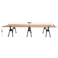 Lit pliant robuste en alliage d'aluminium, capacité de charge maximale 250 kg, extensible, réglable, portable, pour extérieur, chambre, hôtel, usage moderne