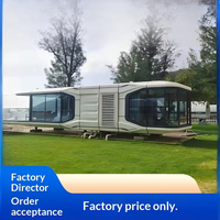 Maison mobile préfabriquée en conteneur, modèle E40S, 2 chambres, étanche, résistante au feu, design moderne, écologique, pour le camping