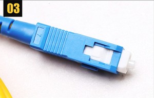 Duy Nhất Chế Độ Simplex Sợi Quang Nhảy Gyty53 1 + 5/1.7 Ống Trên Không 48 Core LC/UPC-SC/APC Sợi Quang Vá Dây - Product Image 3