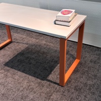 Piétement de table en acier robuste et fixe, pieds métalliques durables pour table à manger en bois, base de support pour mobilier de restaurant et de maison