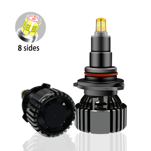 HAIZG de alta potencia 70W 20000lm sistema de iluminación de 360 grados de 8-lado faros led H1 H4 H7 h11 led accesorios de luces para coche - Product Image 2