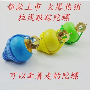 Rope Spinning <b>Top</b> Pull <b>String</b> Traditional Nostalgic Childrens Street Toy Wholesale 5 To 7 Years Unisex - Product Image 3