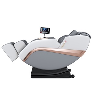 2025 lujo Ai música <span class=keywords><strong>Shiatsu</strong></span> cuerpo completo 4D gravedad cero 5D silla masaje mejor calidad moderna silla de masaje de presión de aire - Product Image 2