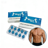 Comprimés bleus de marque privée pour la vitalité masculine à base d'Herbe de Chèvre Cornée - Pilule d'amélioration masculine personnalisée 100mg et 500mg