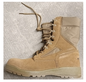 Bottes tactiques en cuir suédé respirant TSB21-12 DMS pour hommes, marron, vert, noir, bottes tactiques du désert en suédé, bottes tactiques noires - Product Image 2