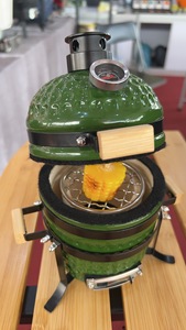 Mini Parrilla de Cerámica de 4.5 Pulgadas, Adorno Decorativo de Mesa, Regalo Personalizado al por Mayor, Ahumador de Carbón para Acampar al Aire Libre - Product Image 2