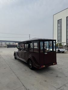 Carrito de Golf Eléctrico Vintage de Nuevo Diseño 2025, 4+2 Asientos, 72V, 30-50 km/h, 90 km de Autonomía, Carrito Turístico con Certificación CE/DOT, Grado 15-20 - Product Image 2