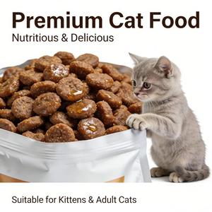 Cibo Secco per Gatti di Tutte le Età ad Alto Contenuto Proteico, Esportazione Diretta dalla Fabbrica - Product Image 3