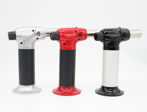 Encendedor de Antorcha de Diseño Nuevo 2022, Encendedor de Gas Metálico Portátil y Económico, Accesorios para Fumar, Llama de Antorcha Metálica, Llama de Chorro - Product Image 4