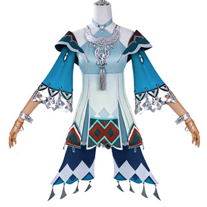Disfraz de Cosplay de Lan Yan del Juego <span class=keywords><strong>Genshin</strong></span> <span class=keywords><strong>Impact</strong></span>, Peluca, Zapatos, Anillos, Accesorios, Conjuntos de Disfraces, Estilo Chino de Halloween, Vestido Elegante para Mujer - Product Image 1