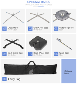 Nhà máy tùy chỉnh đôi bên in lông cờ quảng cáo ngoài trời không thấm nước giọt nước bãi biển cờ - Product Image 5