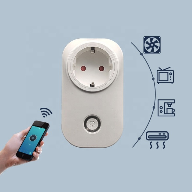 Quality Smart WiFi Socket Intelligent Control 16A Copper ABS Power Strip Plug UK US EU AU CN IT Tabletop Conference Socket