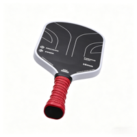 Raquette de pickleball professionnelle de haute qualité, légère, portable, personnalisable, en fibre de carbone T700 sablée de 16 mm, ergonomique