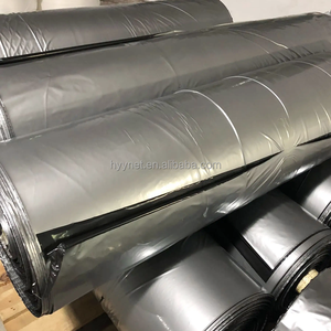 Película de Cobertura Biodegradable Plateada y Negra al por Mayor - Lámina Plástica de Doble Color para Barrera Contra Malezas para Jardín y Granja - Product Image 5