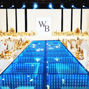 DHL ฟลอร์เต้นรำพีวีซีไวนิล48H พร้อมแหล่งกำเนิดแสง LED โหมดควบคุม DMX512คู่มือการใช้งานจัดส่งเร็ว - Product Image 3