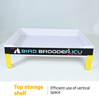 AODL Boîte de couvaison professionnelle pour oiseaux de compagnie, humidificateur multifonctionnel, nébuliseur médical, contrôle numérique par bouton, température constante