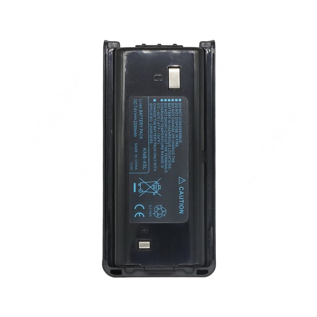 KNB-45L 7.4V 2000mAh Li-ion Rechargeable Two-Way Radio Battery for NX-P1x00/NX-P1x02/TK-x400/TK-x402/NX-x40 Walkie Talkie