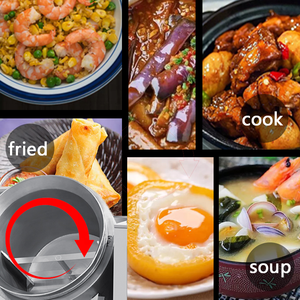 Auto Electric food processor, machine to boil rice and frying in hotels, new - Product Image 3