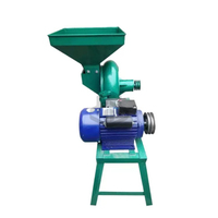 Vente chaude de machines électriques pour l'Afrique, moteur à essence, moulin à riz, haricots, maïs, broyeur à haute efficacité, machine de traitement des aliments