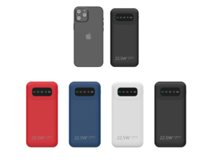 Batterie externe portable haute capacité 20000mAh 20W double USB avec affichage LED, charge rapide, batterie au lithium, micro USB, pour extérieur et mobile - Product Image 1