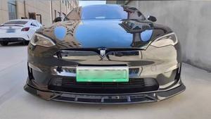 Kit de Parachoques Welta Nuevo de ABS+PP, Labio Delantero, Alerón Trasero, Versión Modificada de Alto Rendimiento, Enganche de Remolque, Ensamblaje con Pernos, para Tesla Model S 2021-2023 - Product Image 4