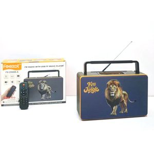 مكبر صوت FEEXOT اللاسلكي المحمول الأحدث لعام 2026 مع راديو FM، وجهاز تحكم عن بعد، ومدخل USB/TF/AUX، وتصميم عتيق - Product Image 6