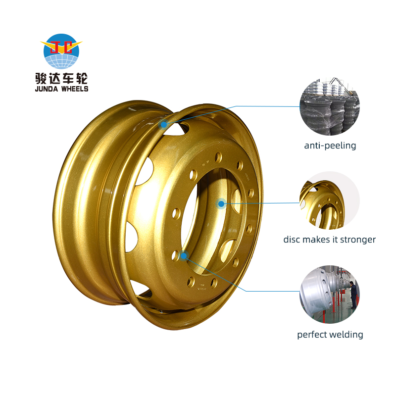 Шина для тяжелых грузовых автомобилей 11R22.5 и колесный обод для грузовых автомобилей 22,5x8,25 для FAW JIEFANG