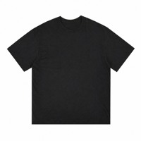 T-shirt Homme Grande Taille 100% Coton Coupe Ample T-shirt Lourd de Marque pour Homme T-shirt Uni et Lourd pour Homme