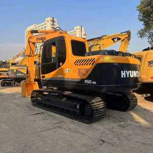 Excavadora de cadenas Hyundai 150-9S de alta calidad con motor de alta eficiencia operativa, precio económico en oferta - Product Image 5