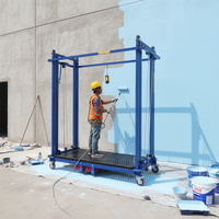 Plateforme élévatrice mobile électrique pour échafaudage, capacité 400kg 500kg, hauteur 2m 6m 10m - Offre Spéciale