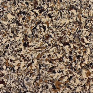 Dalles de la série Vietnam Pattern, surface en verre à fond blanc, pour comptoirs de cuisine et de salle de bain modernes - Product Image 2