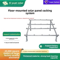 Support de fixation universel pour panneau solaire photovoltaïque, pince de poteau pour installation au sol, module de génération d'énergie