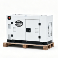 Superleiser Dieselgenerator 5kVA bis 20kVA Tragbarer Einphasiger Dreiphasiger Schalldichter Stromerzeuger mit ATS für Heimgebrauch Landwirtschaft CE