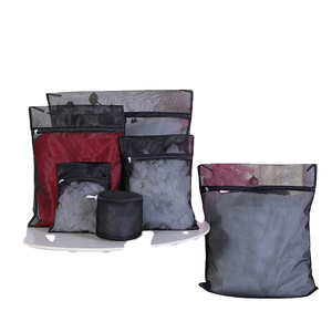 Sac de lavage pliable vintage en polyester <span class=keywords><strong>noir</strong></span> pour lingerie et <span class=keywords><strong>soutien</strong></span>-<span class=keywords><strong>gorge</strong></span>, idéal pour le rangement et les paniers – Vente en gros - Product Image 5