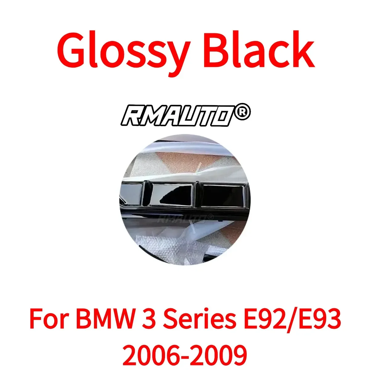 E92 E93 06-09 Noir