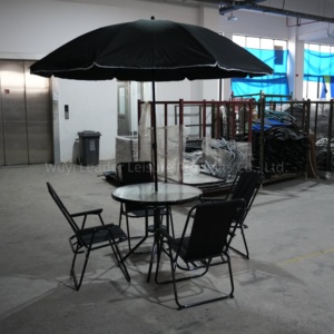 Lãnh đạo ngoài trời nội thất sân vườn giá rẻ xách tay có thể gập lại kim loại Patio Cắm Trại Dã ngoại Bàn và ghế đặt - Product Image 6