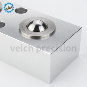 Rodillos de Transferencia de Bolas <span class=keywords><strong>BUHA</strong></span> de Alta Calidad, Unidades de Rodamiento de Acero Industrial con Longitud Total de 200/400/600 mm - Product Image 3