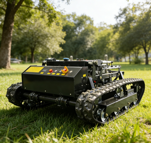 Nuevo Cortacésped Agrícola Personalizable de Alta Calidad con Control Remoto, Miniexcavadora sobre Ruedas, Giro de 360 Grados, Garantía - Product Image 2